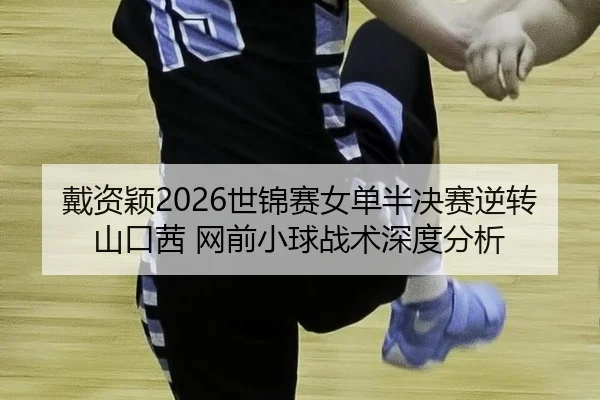 戴资颖2026世锦赛女单半决赛逆转山口茜 网前小球战术深度分析